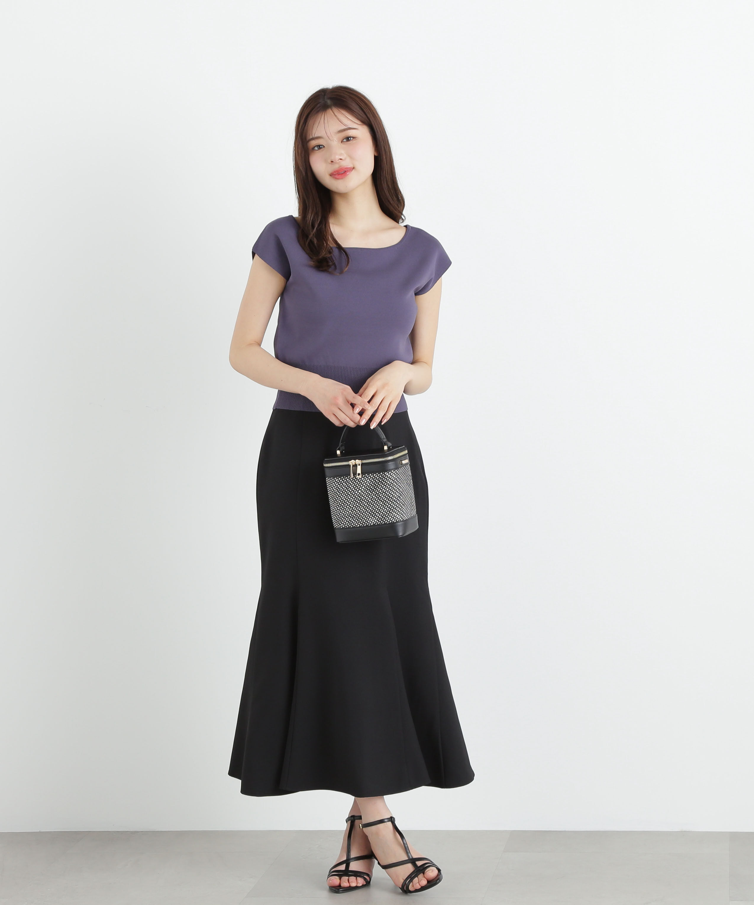 PROPORTION BODY DRESSING「デコルテ総針ニット」|ニット・セーター|