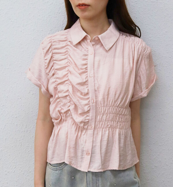 archives「ランダムシャーリングシャツ」|シャツ・ブラウス|PINK
