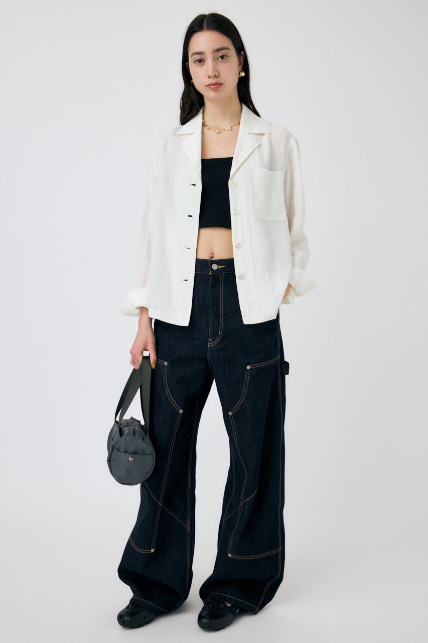 MOUSSY「SATIN シャツ」|シャツ・ブラウス|