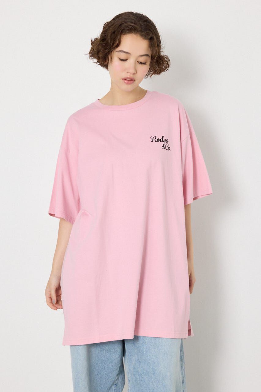 RODEO CROWNS「バックティアードコンビチュニックワンピース」|ワンピース|