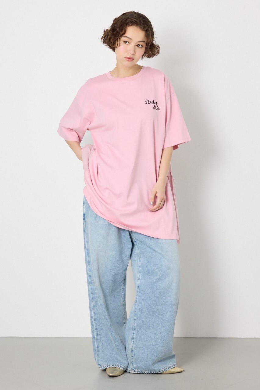 RODEO CROWNS「バックティアードコンビチュニックワンピース」|ワンピース|