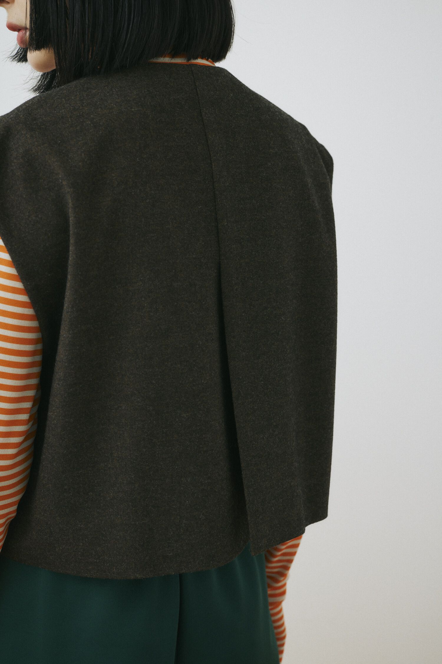 HeRIN.CYE「Box vest」|シャツ・ブラウス|