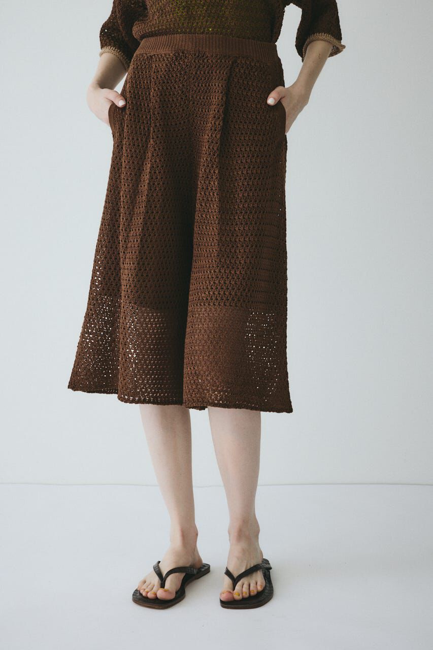 HeRIN.CYE「Mesh knit half pants」|その他|
