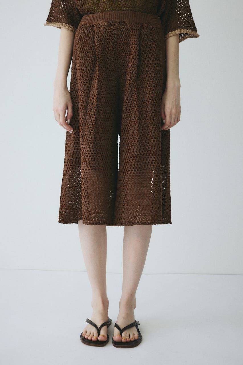 HeRIN.CYE「Mesh knit half pants」|その他|