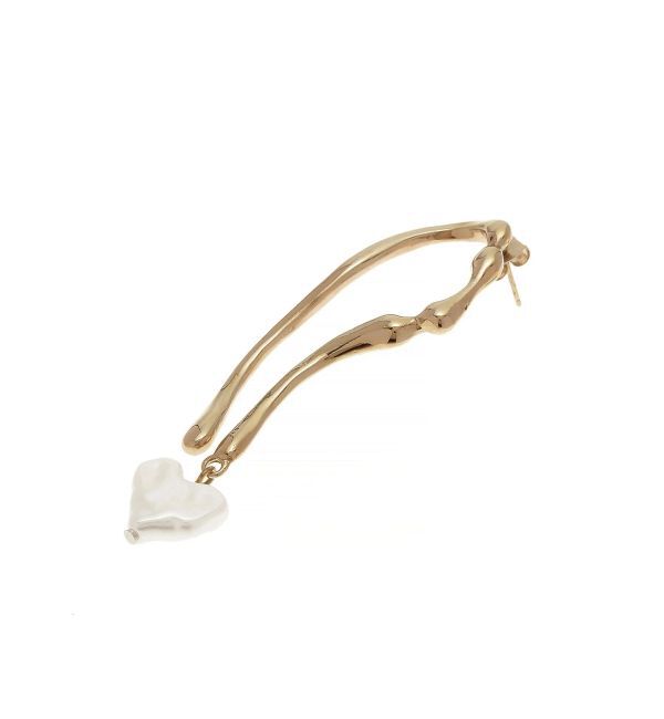 EVRIS「PEARL HEART MOTIFピアス」|ピアス|