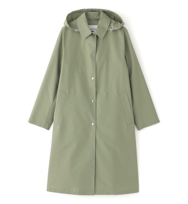 MACKINTOSH PHILOSOPHY「【WEB&一部店舗限定】レインウェザークロスバルマカーンコート」|ステンカラーコート|カーキ