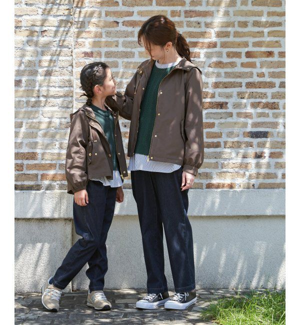 ikka kids「【親子おそろい】GOKU楽パンツ テーパード（120~160cm）」|その他|