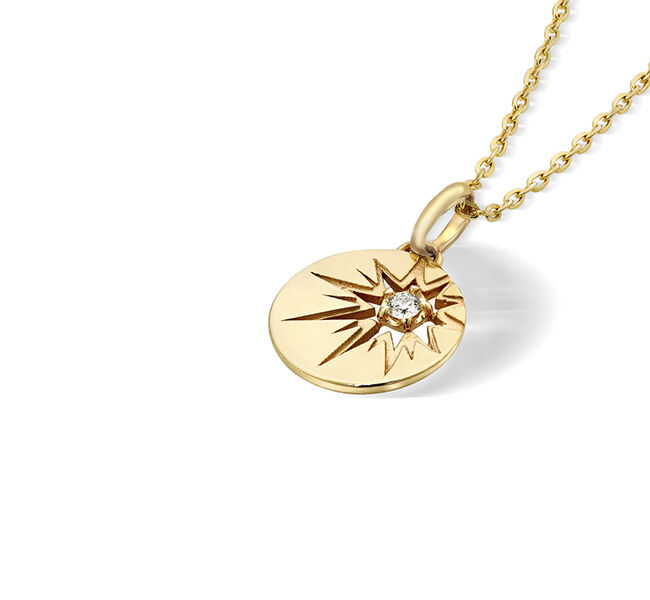 STAR JEWELRY「STAR CHARMS（SUN）」|ネックレス|