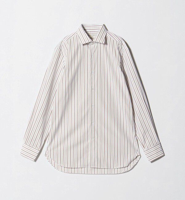 UNITED ARROWS「THOMAS MASON/トーマスメイソン オルタネートストライプ セミワイドカラー シャツ」|シャツ・ブラウス|