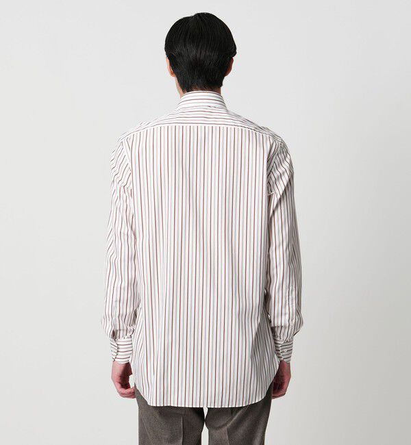 UNITED ARROWS「THOMAS MASON/トーマスメイソン オルタネートストライプ セミワイドカラー シャツ」|シャツ・ブラウス|