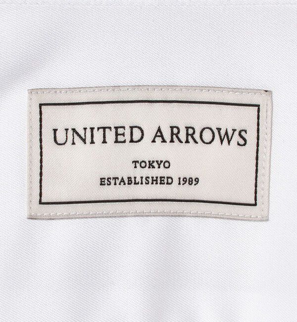 UNITED ARROWS「イージーケア AG ツイル セミワイドカラーシャツ  抗菌防臭」|シャツ・ブラウス|