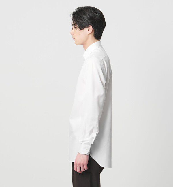 UNITED ARROWS「イージーケア AG ツイル セミワイドカラーシャツ  抗菌防臭」|シャツ・ブラウス|