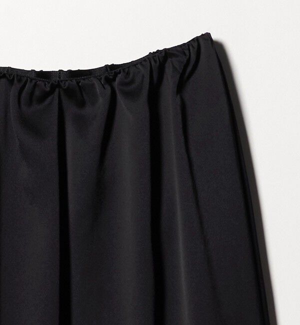 UNITED ARROWS「スカーフ付き サテン レース コンビ スカート」|スカート|