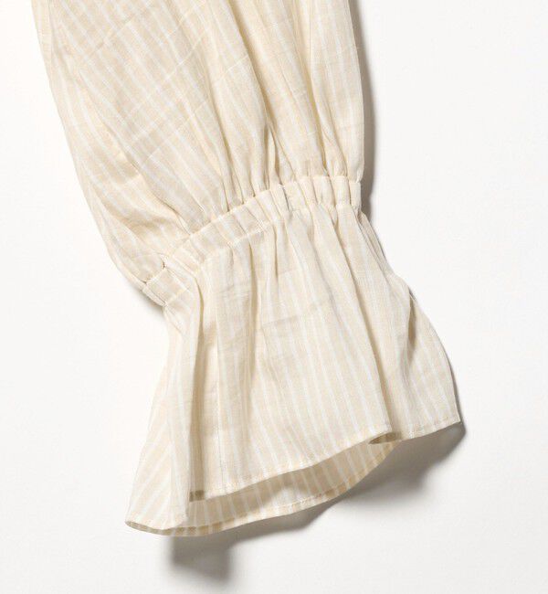 UNITED ARROWS「ラミー スキッパー Vネック ブラウス ‐ウォッシャブル‐」|シャツ・ブラウス|