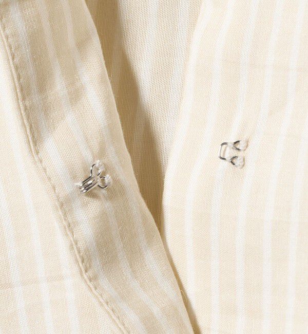 UNITED ARROWS「ラミー スキッパー Vネック ブラウス ‐ウォッシャブル‐」|シャツ・ブラウス|