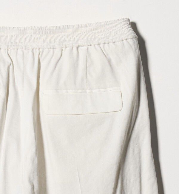 UNITED ARROWS「NALYA リラックス ワイドパンツ OFF WHITE ‐ウォッシャブル‐」|スラックス|