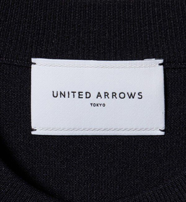 UNITED ARROWS「フラワー エンブロイダリー ショートスリーブ カーディガン ‐ウォッシャブル‐」|カーディガン|