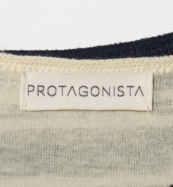 UNITED ARROWS「【別注】＜PROTAGONISTA＞レイヤード ボーダー カットソー ‐united LOVE project 2026」|Tシャツ・カットソー|
