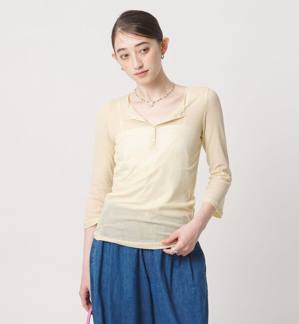 UNITED ARROWS「【別注】＜PROTAGONISTA＞レイヤード ボーダー カットソー ‐united LOVE project 2026」|Tシャツ・カットソー|