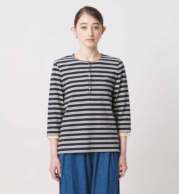 UNITED ARROWS「【別注】＜PROTAGONISTA＞レイヤード ボーダー カットソー ‐united LOVE project 2026」|Tシャツ・カットソー|