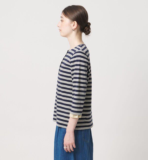 UNITED ARROWS「【別注】＜PROTAGONISTA＞レイヤード ボーダー カットソー ‐united LOVE project 2026」|Tシャツ・カットソー|