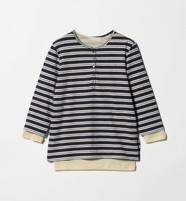 UNITED ARROWS「【別注】＜PROTAGONISTA＞レイヤード ボーダー カットソー ‐united LOVE project 2026」|Tシャツ・カットソー|