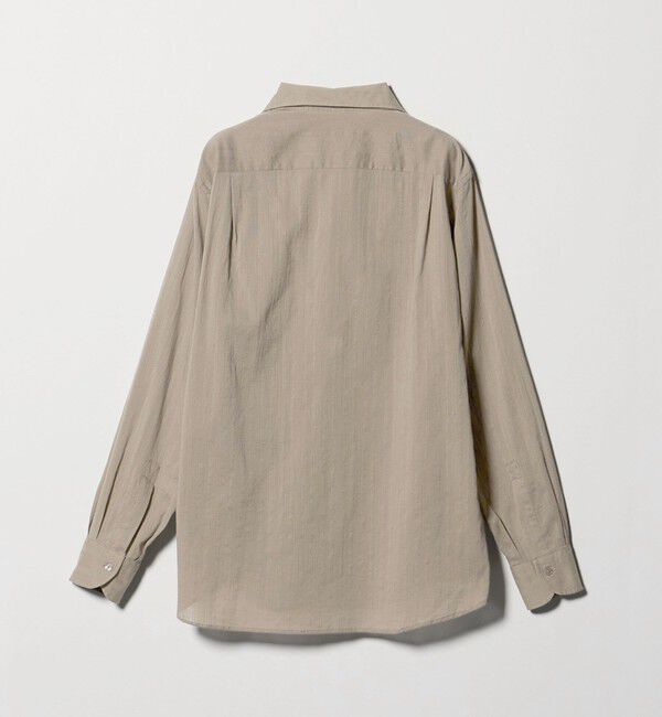 UNITED ARROWS「コードストライプ プルオーバー シャツ」|シャツ・ブラウス|