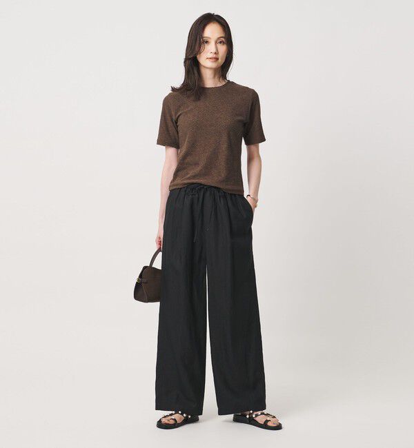 UNITED ARROWS「リネン イージーパンツ ‐ウォッシャブル‐」|チノ|