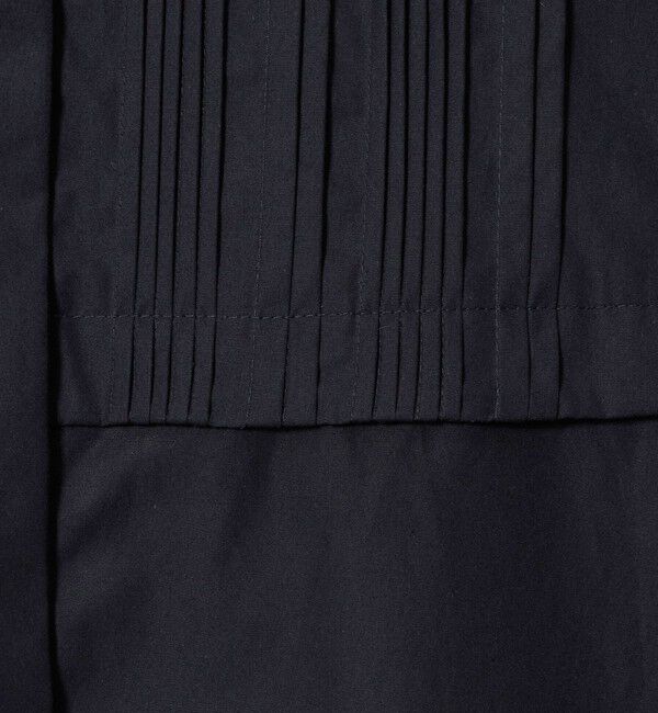 UNITED ARROWS「シルキー ピンタック フレンチスリーブ ブラウス ‐ウォッシャブル‐」|シャツ・ブラウス|