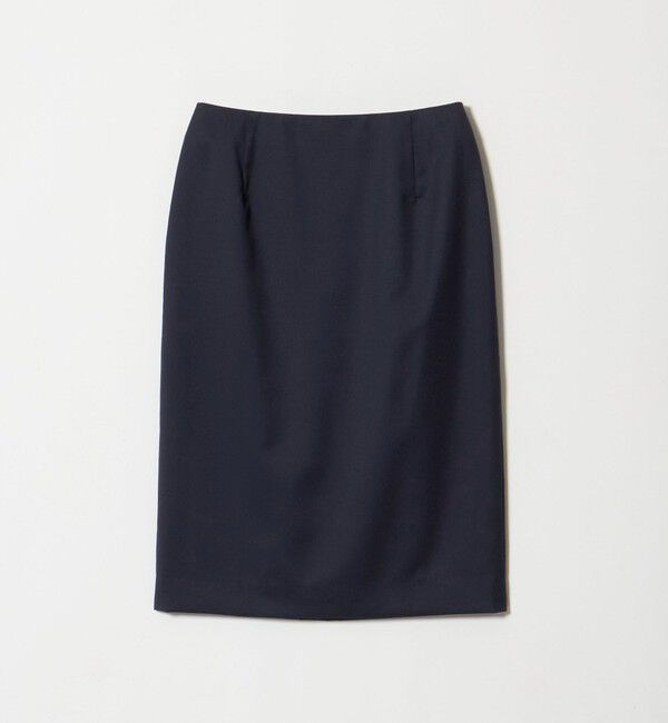 UNITED ARROWS「Vitale Barberis Canonico タイトスカート」|タイト|NAVY