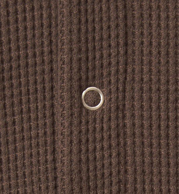 UNITED ARROWS green label relaxing「【WEB限定】＜at ease＞ワッフル ヘンリーネック ロングスリーブ カットソー」|Tシャツ・カットソー|