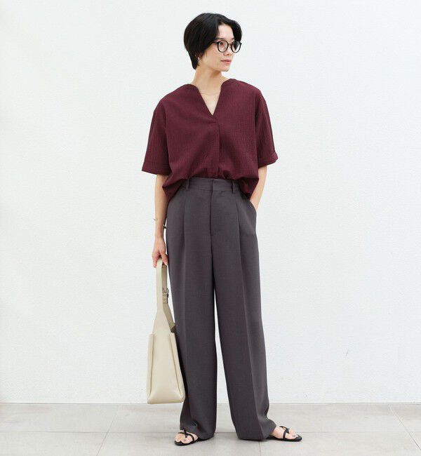 UNITED ARROWS green label relaxing「サッカー スキッパー プルオーバー カットソー」|Tシャツ・カットソー|