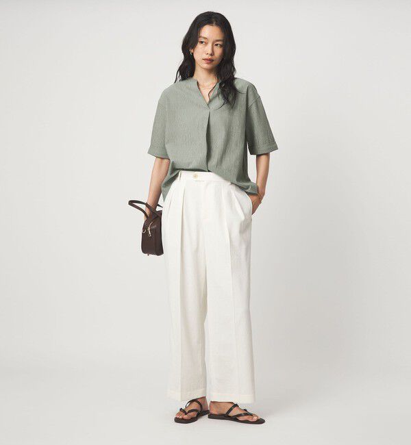 UNITED ARROWS green label relaxing「サッカー スキッパー プルオーバー カットソー」|Tシャツ・カットソー|