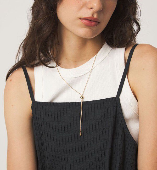 UNITED ARROWS green label relaxing「シズクエンド スライドパーツ ネックレス」|ネックレス|GOLD