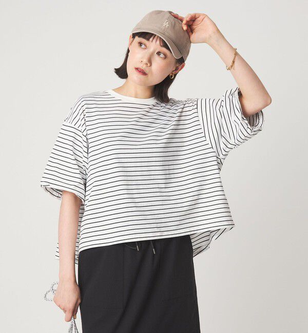 UNITED ARROWS green label relaxing「ギャザースリーブ プルオーバー カットソー」|Tシャツ・カットソー|