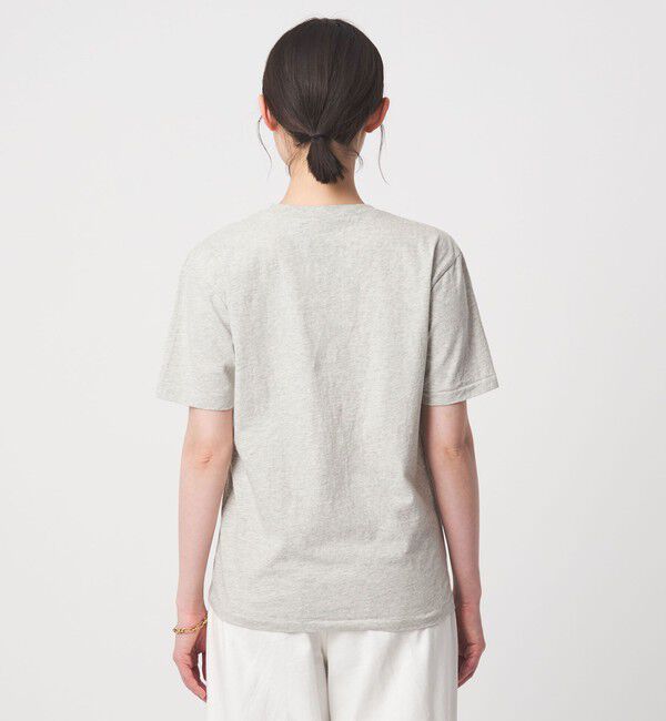 UNITED ARROWS green label relaxing「【別注】＜MIXTA＞ショートスリーブ プリント Tシャツ ミディアムグレー」|Tシャツ・カットソー|