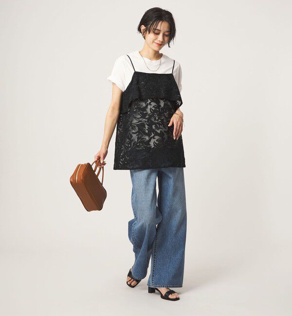 UNITED ARROWS green label relaxing「レース キャミソール」|キャミソール|