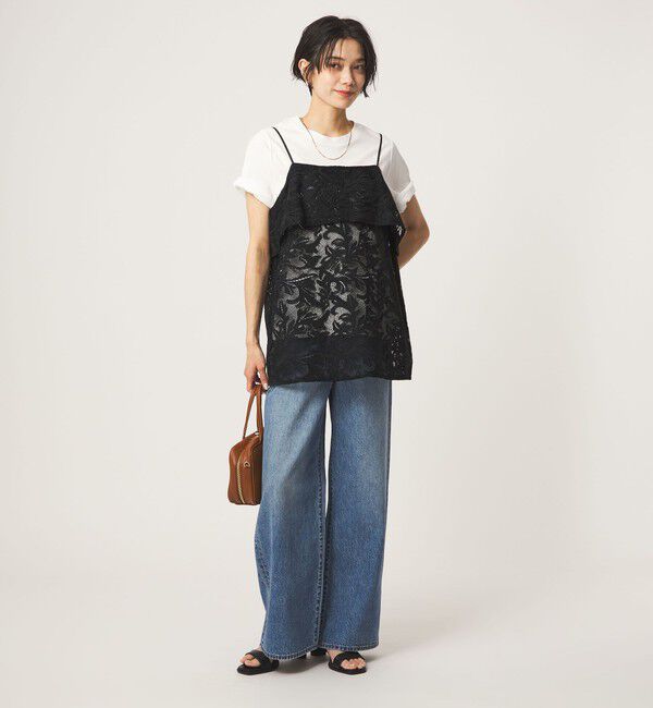 UNITED ARROWS green label relaxing「レース キャミソール」|キャミソール|