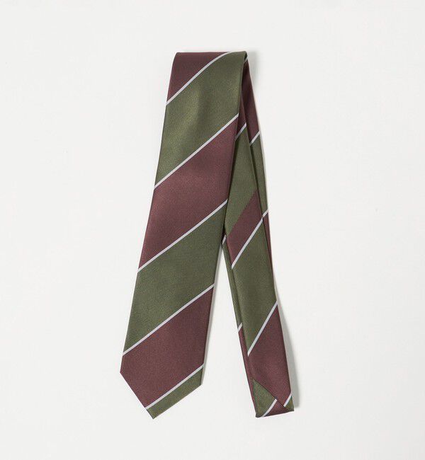 UNITED ARROWS green label relaxing「GLR シルク4 8.0cm ストライプ1 ネクタイ」|ネクタイ・蝶ネクタイ|