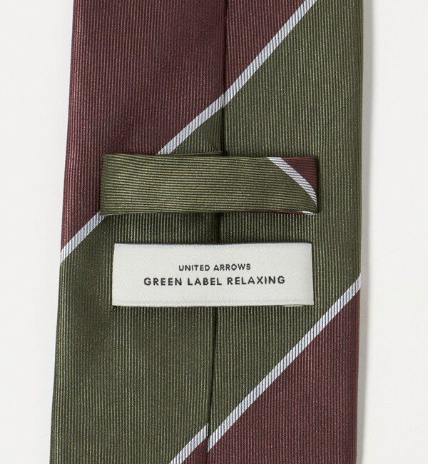 UNITED ARROWS green label relaxing「GLR シルク4 8.0cm ストライプ1 ネクタイ」|ネクタイ・蝶ネクタイ|