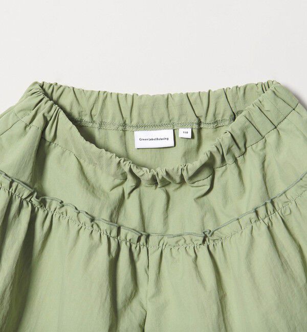 UNITED ARROWS green label relaxing「【スタメンシリーズ】タッサーフリルキュロット / キッズ  100cm-160cm」|その他|