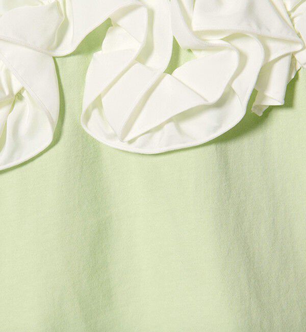 UNITED ARROWS green label relaxing「【スタメンシリーズ】フリル Tシャツ / キッズ  100cm-160cm」|Tシャツ・カットソー|