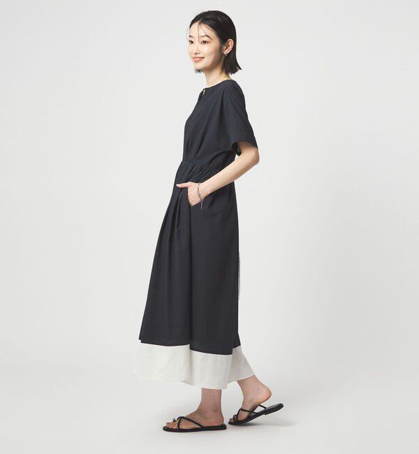 UNITED ARROWS green label relaxing「Breeze Cool ワンピース マシンウォッシャブル 通気性 UVカット」|ワンピース|