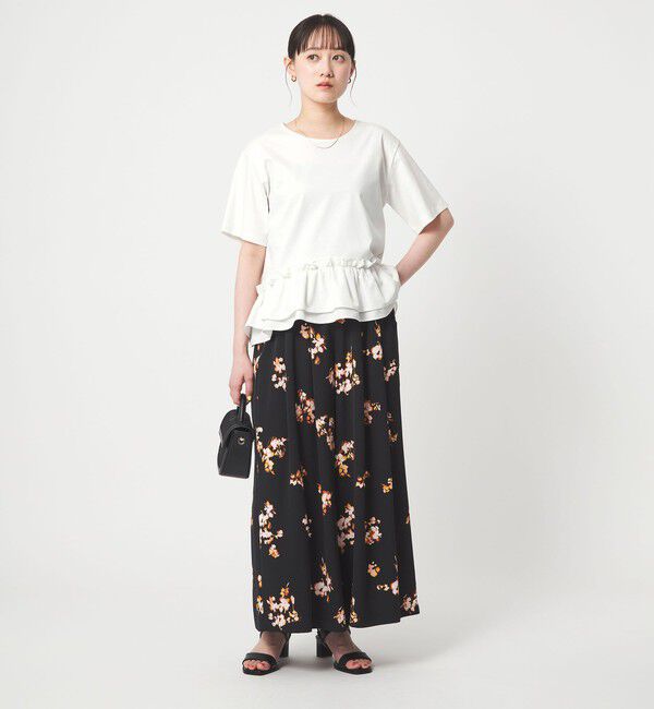 UNITED ARROWS green label relaxing「スソ ドッキング プルオーバー カットソー 接触冷感」|Tシャツ・カットソー|