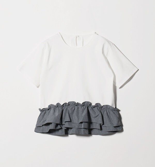 UNITED ARROWS green label relaxing「スソ ドッキング プルオーバー カットソー 接触冷感」|Tシャツ・カットソー|