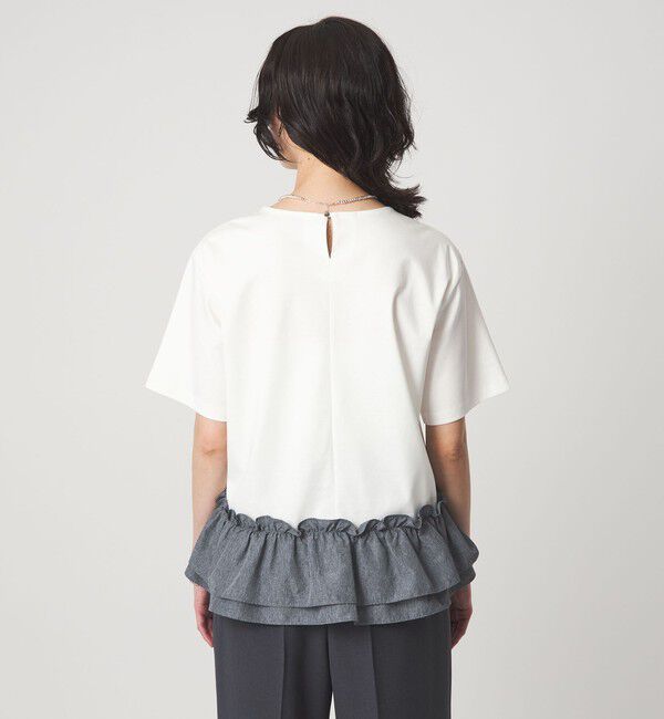UNITED ARROWS green label relaxing「スソ ドッキング プルオーバー カットソー 接触冷感」|Tシャツ・カットソー|