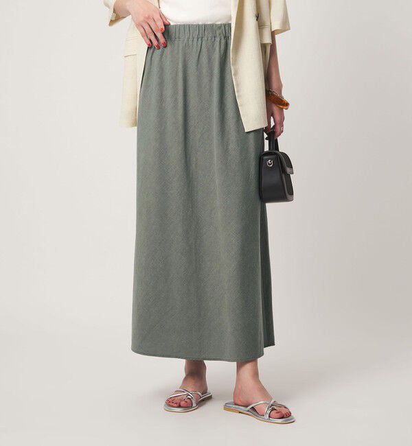 UNITED ARROWS green label relaxing「BREEZE LINEN ブリーズリネン ナロー スカート」|スカート|