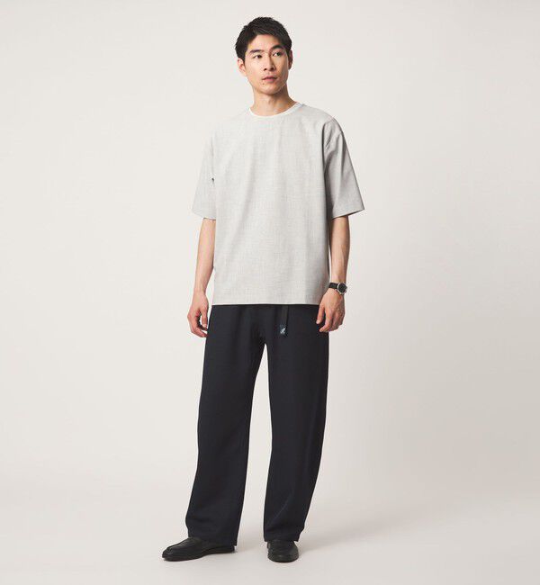 UNITED ARROWS green label relaxing「KIVANC ノーカラー 半袖 Tシャツ」|Tシャツ・カットソー|