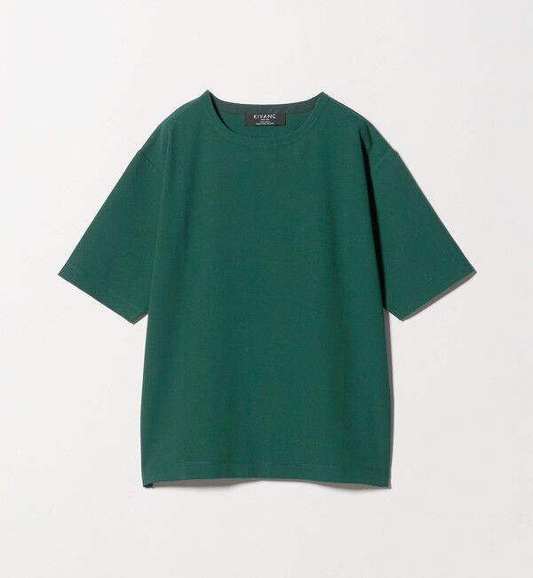 UNITED ARROWS green label relaxing「KIVANC ノーカラー 半袖 Tシャツ」|Tシャツ・カットソー|