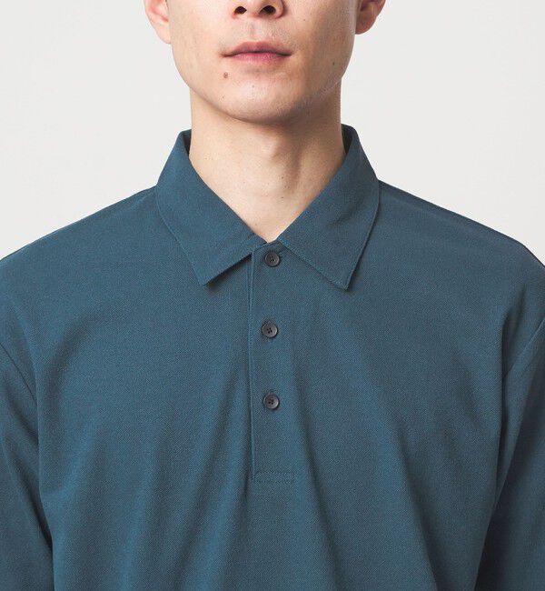 UNITED ARROWS green label relaxing「Somarti カノコ 半袖 ポロシャツ -遮熱・UVカット・吸水速乾-」|ポロシャツ|